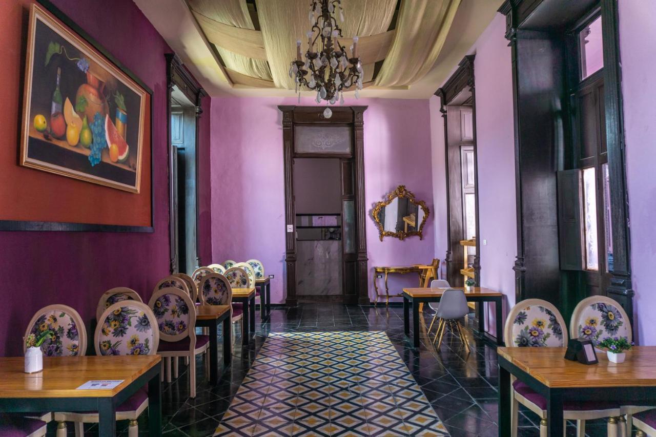 Hotel Lavanda Cas Merida Exterior photo Interior of the restaurant